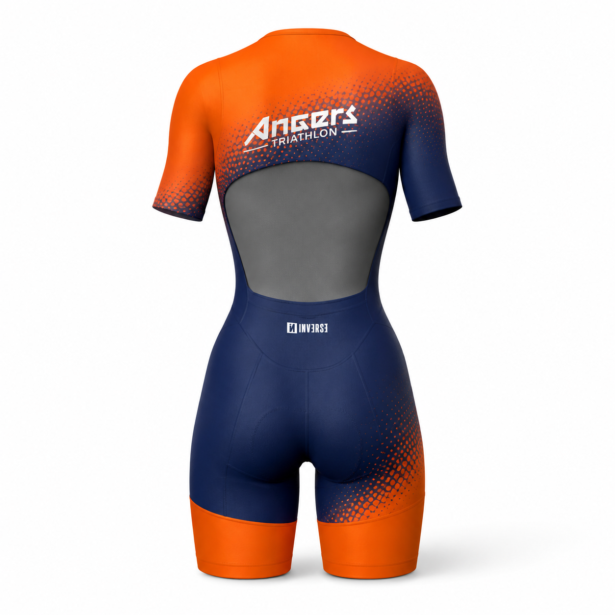 Trifonction Femme Angers Triathlon – Manches courtes – Image 3